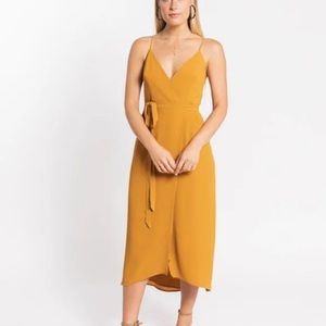 Park & Fifth Berkeley Dress in Mustard • XSmall